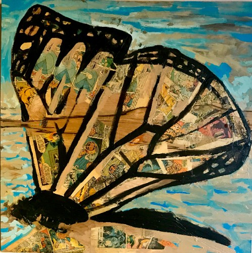 Butterfly Over Bosque