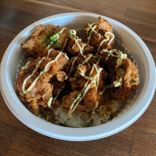 SPICY CHICKEN KARA-AGE DONBURI