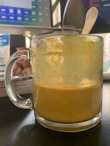 Apricot Turmeric Soy Chai