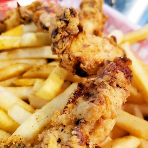 Chicken Strips and Fries