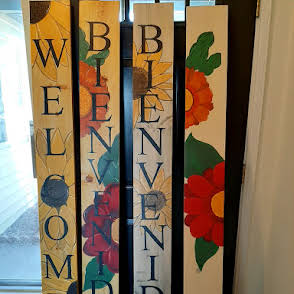 6 ft. One-Sided Porch Sign