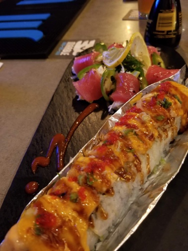 Baked Volcano Roll