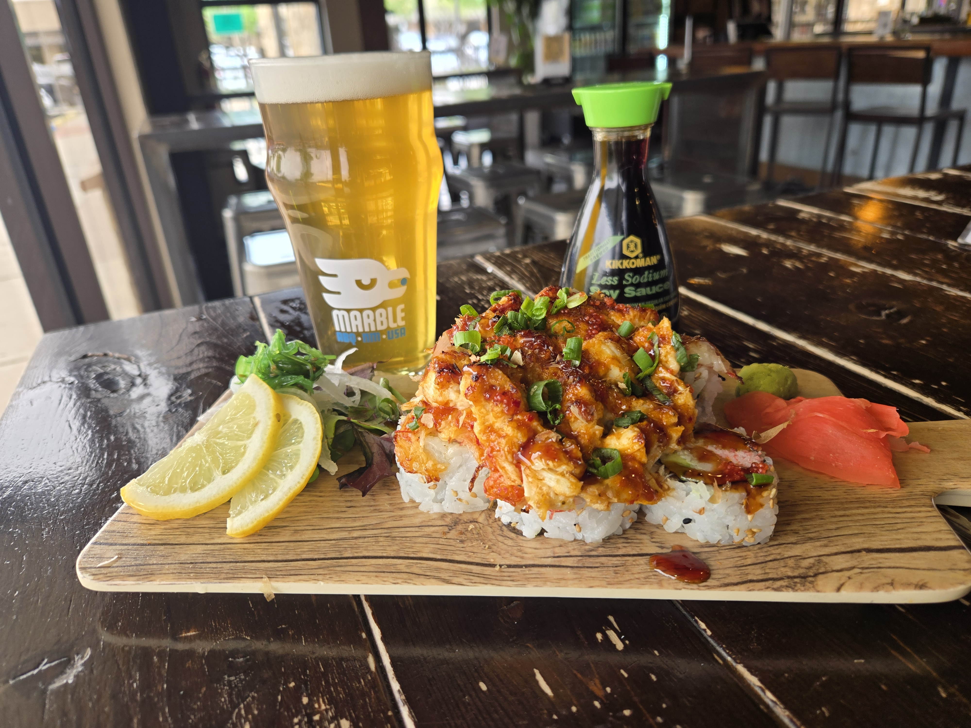 Baked Maryland crab roll