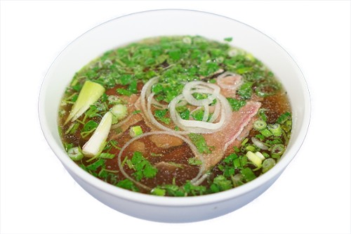 #25-Rare Steak Noodle Soup - Phở tái