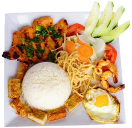 #37-Combo Rice Plate - Cỏm dặc biệt