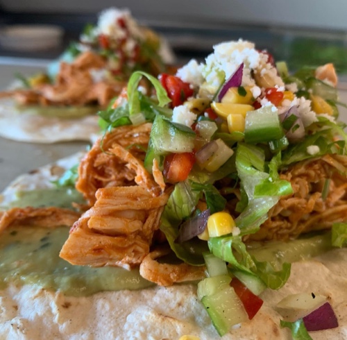 Chipoltle Chicken Taco Platter