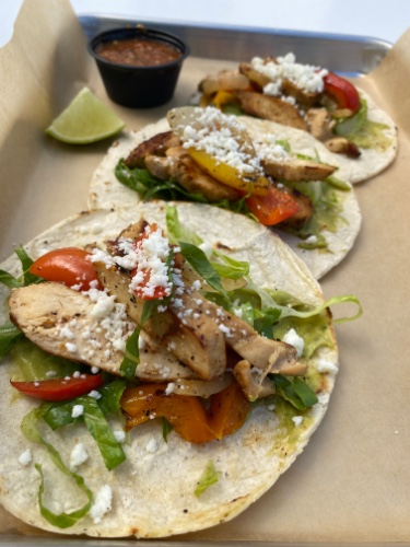 Single Cerveza marianted Chicken Fajita