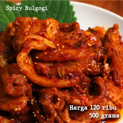 Premium beef Spicy Bulgogi