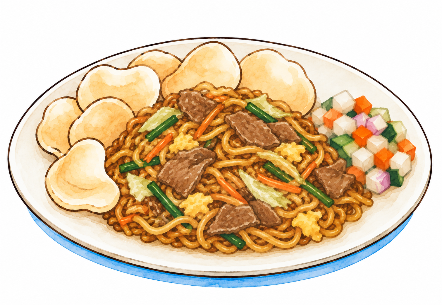 Mie Goreng Beef