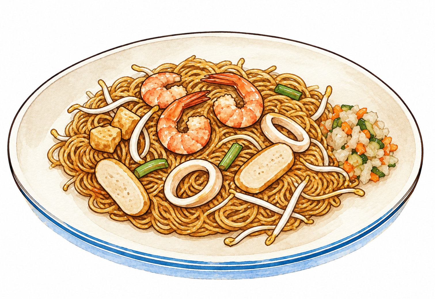 Bee Hon Goreng Seafood