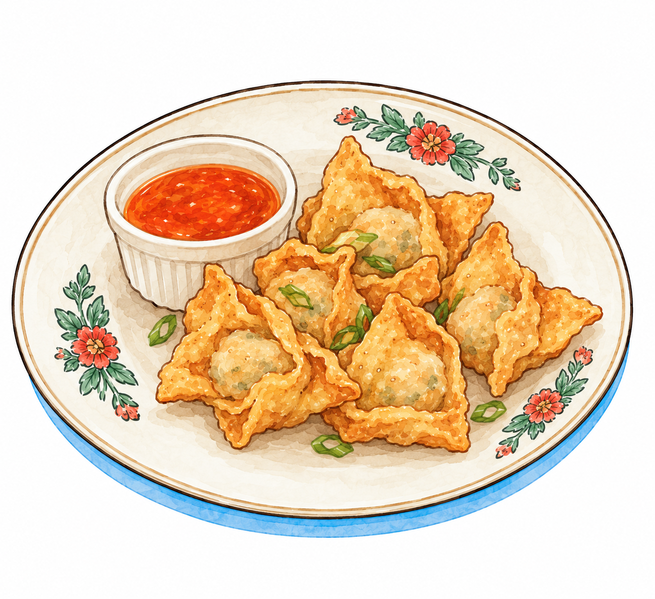 Fried Mini Won Ton