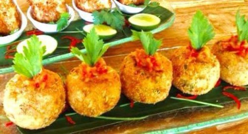 Vegan Sweet Potato & corn balls