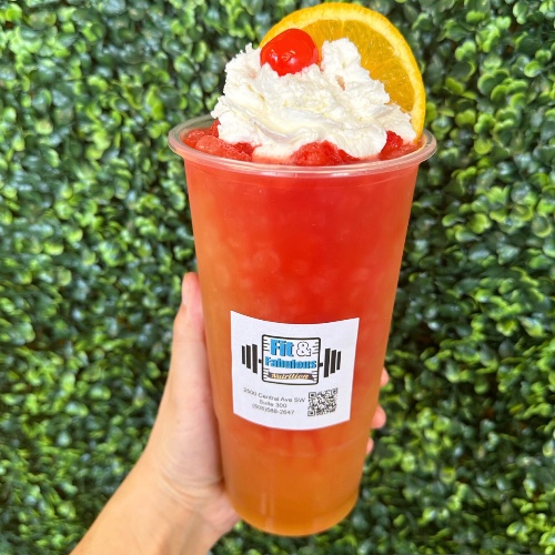 Orange Cream Shirley Temple