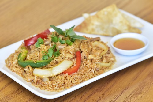 Spicy Fried Rice Chicken / Tofu