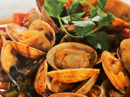 Clams with Chili Sauce