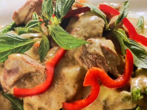 Green Curry Beef Steak