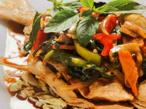 Spicy Basil with Pompano