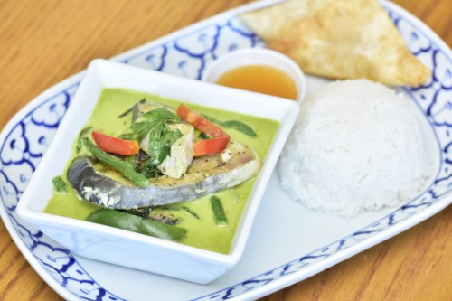 Green Curry Catfish