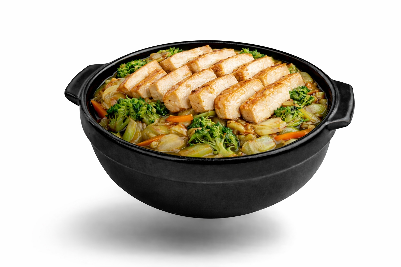 24. Hot Claypot Rice Vegetables and Tofu