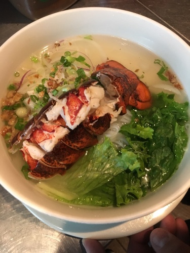 Lobster Rice Noodle Soup