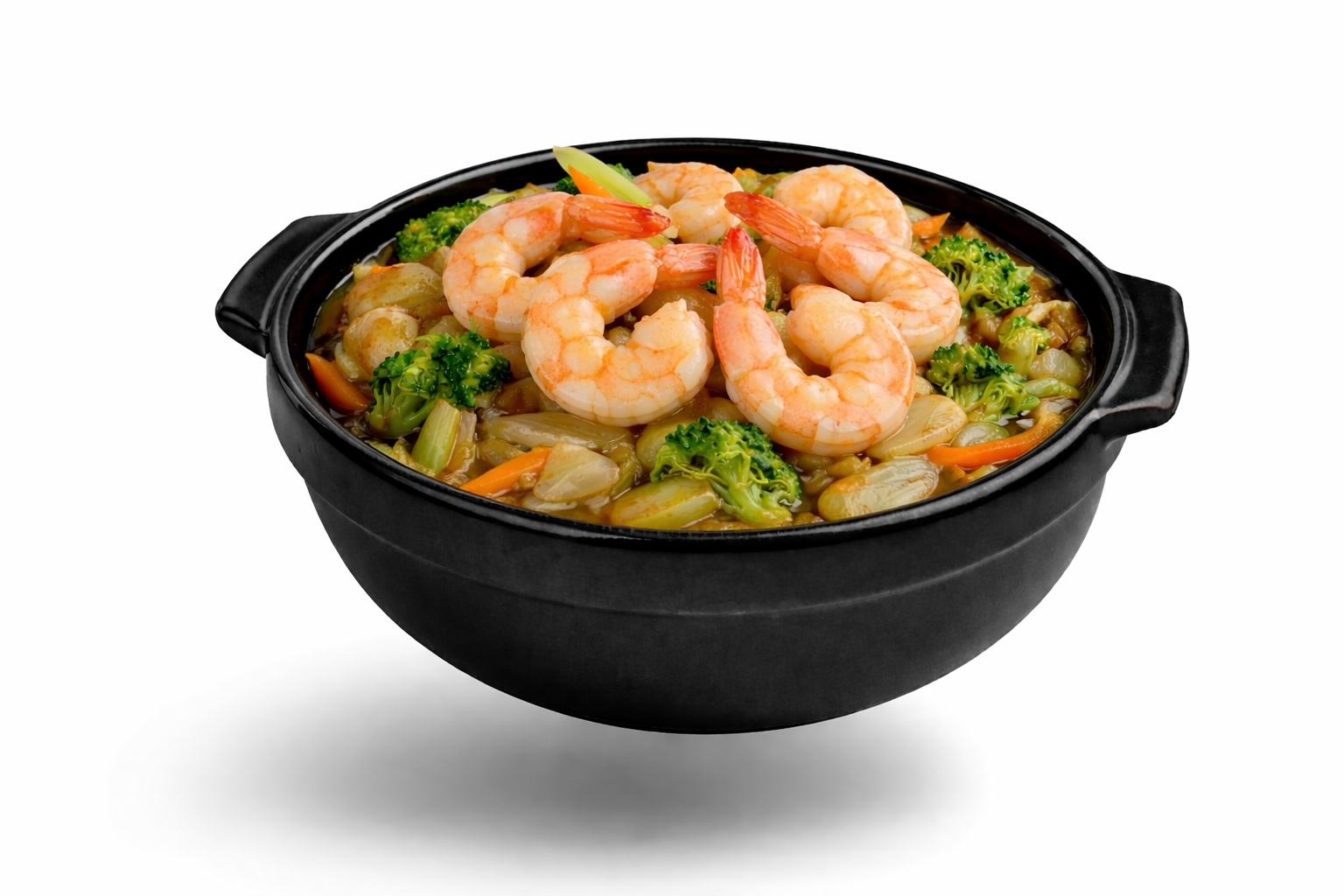 20. Hot Claypot Rice Shrimp/ Tom