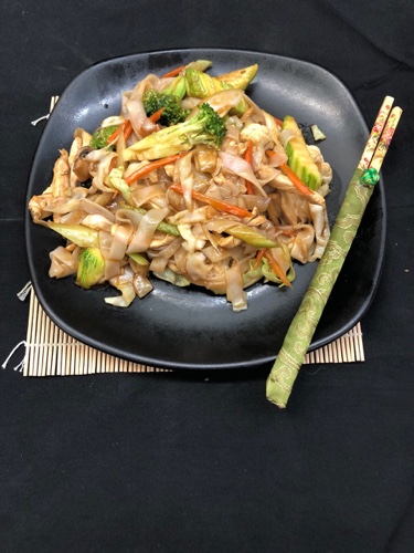 29. Stir Fried Rice Noodle (Hu Tieu)