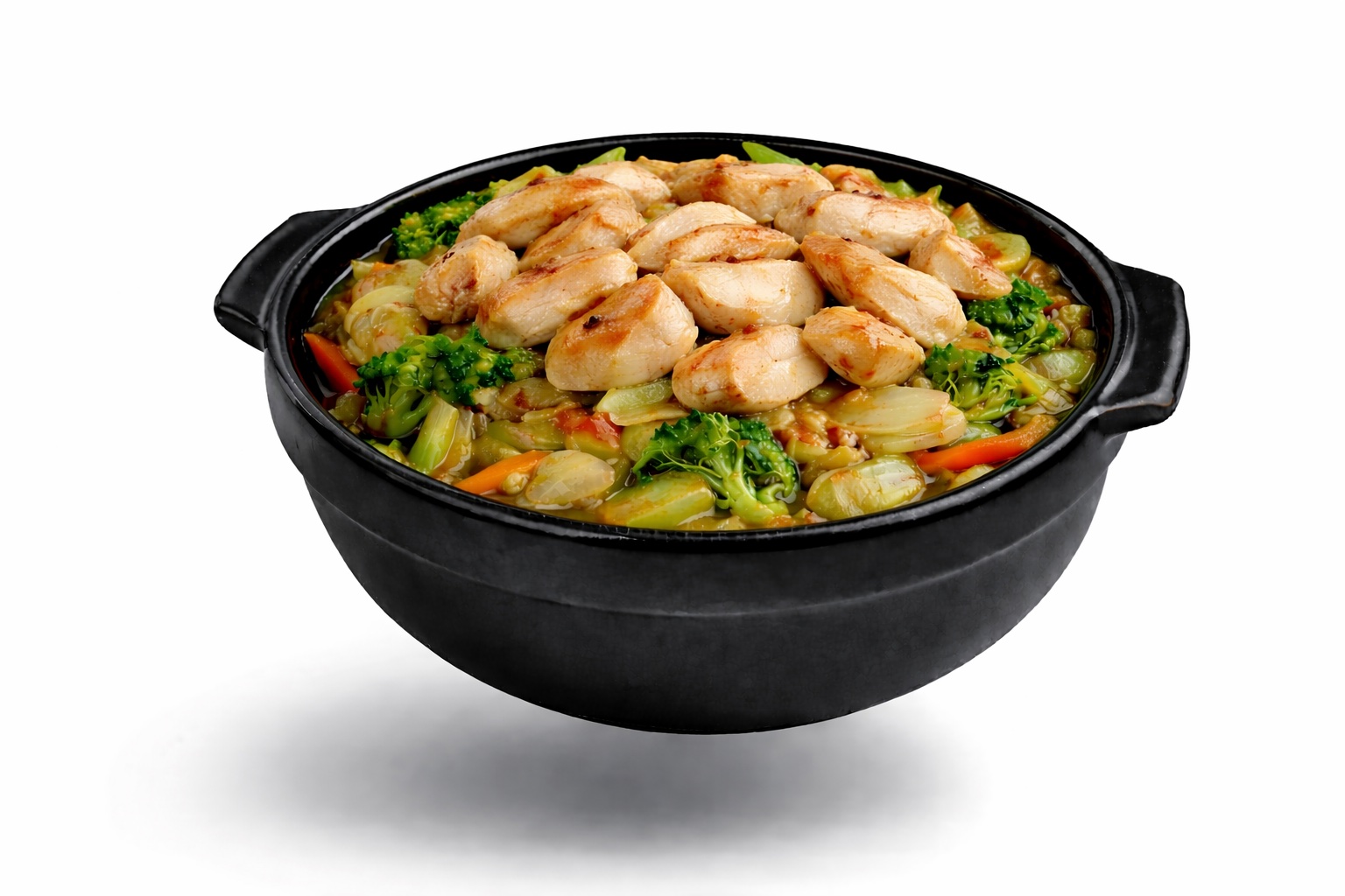 23. Hot Claypot Rice Chicken/ Ga