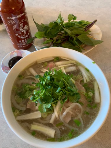 13 - Rare Beef With Rice Noodle - Phở Tái