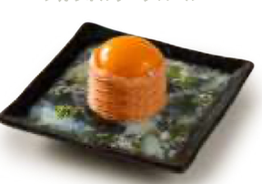 Aburi Salmon Onsen Egg Roll