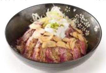 Gyu Garlic Fried Rice with Onsen Egg