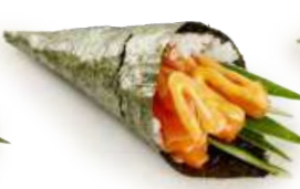Spicy Salmon Temaki