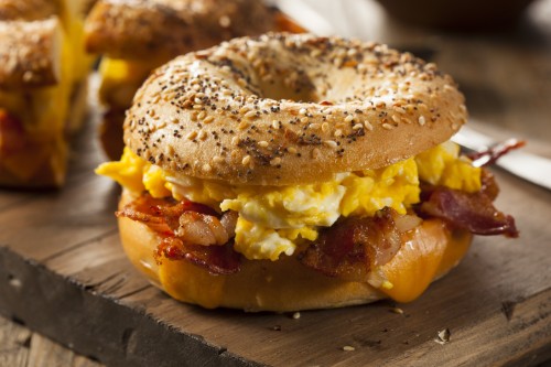 The Forge Breakfast Bagel