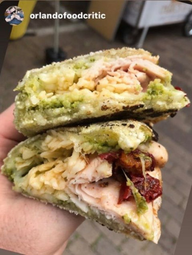 Yuca Mediterranean Sandwich