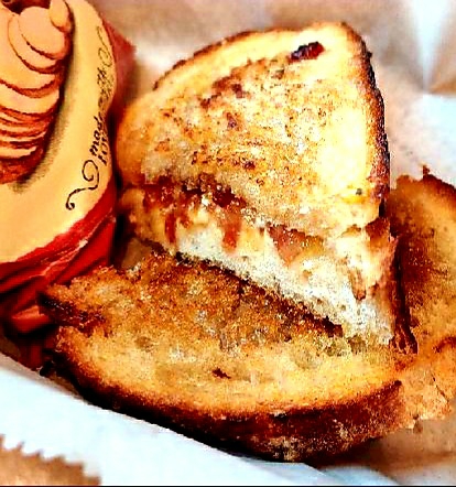 Bacon Jam and Brie Melt