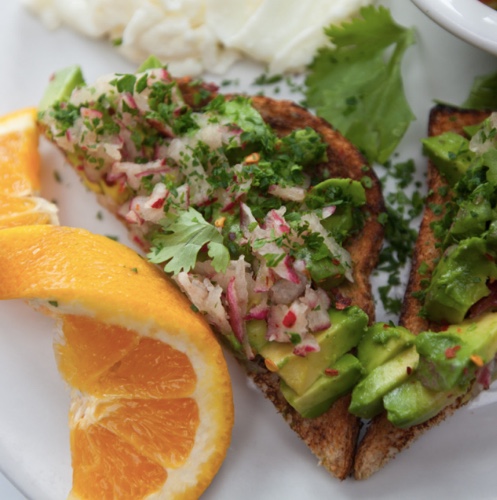 Avocado Toast and Eggs