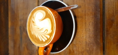 FLAT WHITE DINE IN CUP