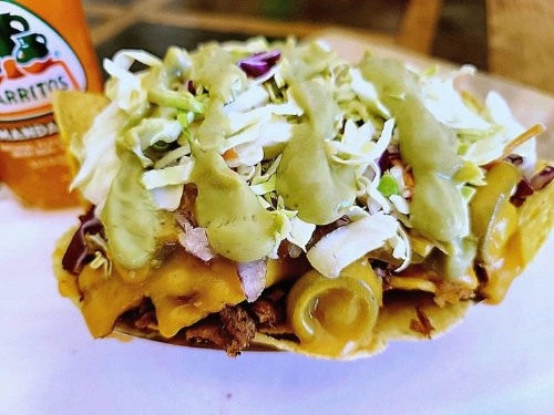 World Famous Root 66 Brisket Nachos