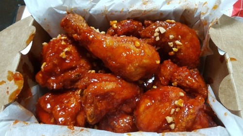 Korean Fried Spicy Chicken Wings (양념치킨 윙 ,韩式香辣鸡翅 )