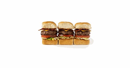 Black & Bleu Sliders