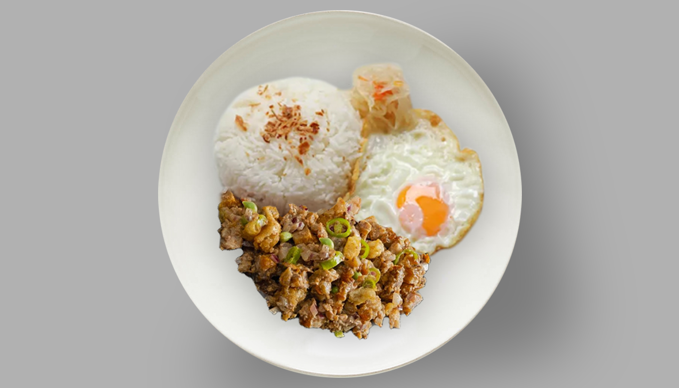 Sisigsilog (Pork)