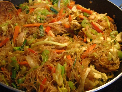 Pancit Bihon (Veg or Pork)