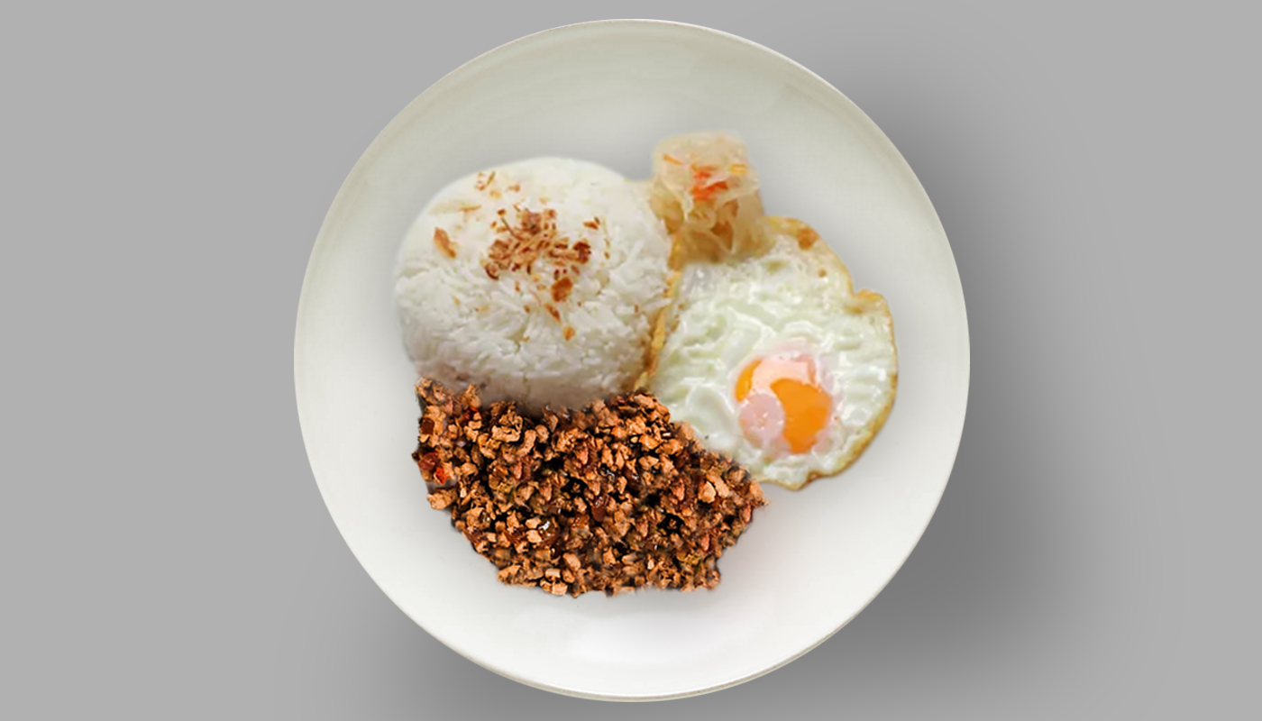 Sisigsilog (Chicken)