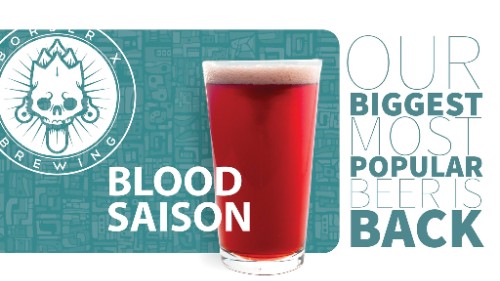 Blood Saison (7.5% ABV)