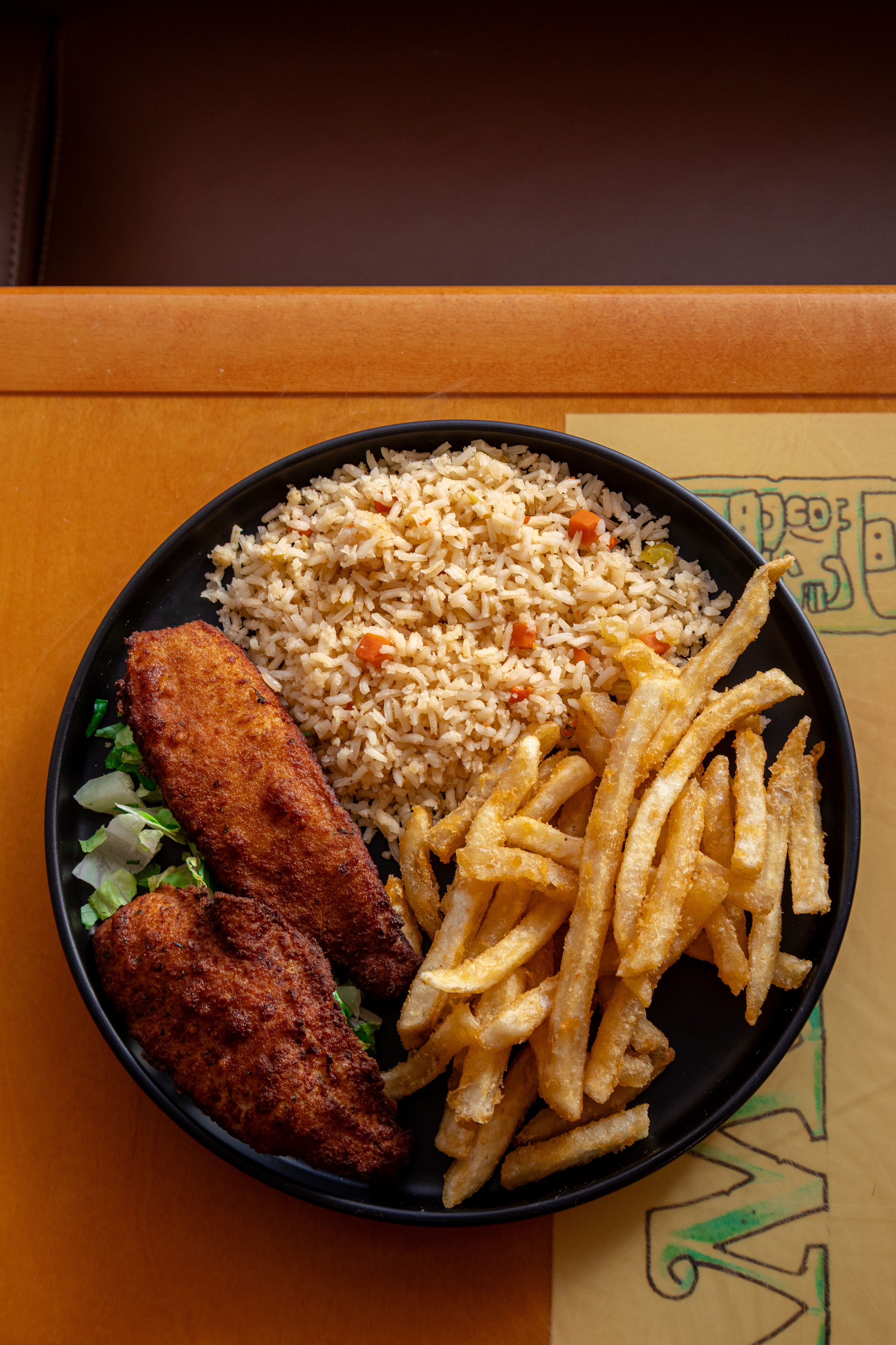 Fried Shrimp Or Fish