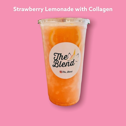 Strawberry Lemonade with Collagen