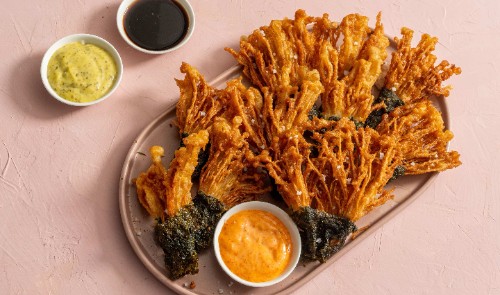 Crispy Enoki Mushroom