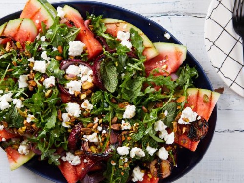 Grilled Watermelon Salad