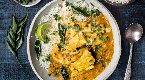 Madras Curry Baramundi