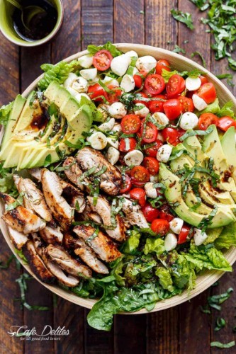 Caprese Chicken Salad