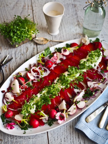 Curred Beetroot Salmon